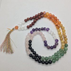 🔥8 Gemstones Chakra Necklace. Flash sale!!🔥🔥